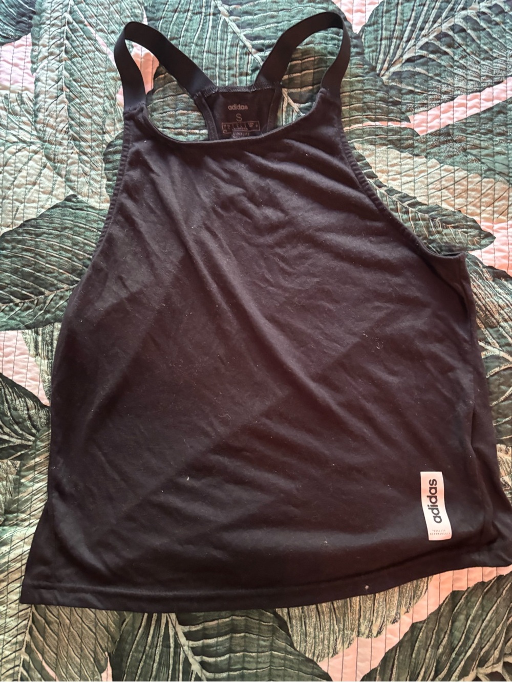 adidas Black Women's Racerback Tank